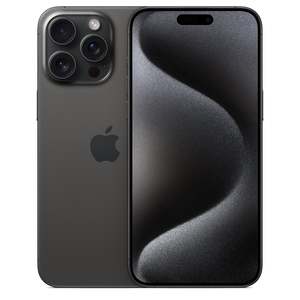 Apple Iphone: Apple iPhone 15 Pro Max 256GB Black Titanium Refurbished