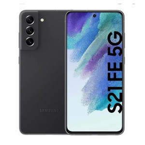 Refurbished Smartphones: Samsung Galaxy S21 FE 5G 128GB / 6GB Graphite — Excellent Grade — screen scratches; new screen protector fitted — Refurbished