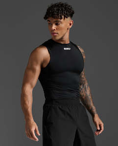 Mens Running Singlets And Tanks: Core Compression Sleeveless