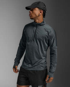 Men Tops Long Sleeve: Aero 1/2 Zip