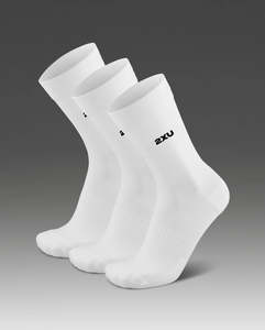 Cotton Crew Socks 3 Pack