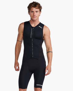Mens Triathlon Tri Suits: Aero Front Zip Trisuit