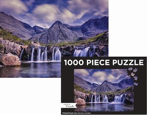 Kids Corner: Puzzle Landscape Waterfall