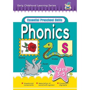 Kids Corner: Activity Book 3-5yr Phonics