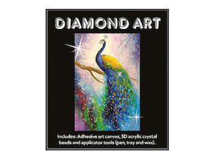 Diamond Art: Diamond Art - PEACOCK