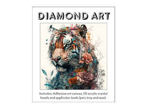 Diamond Art: Diamond Art - WILD FLOWER
