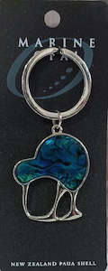 Paua Shell - Key ring