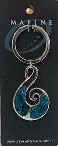 Paua Shell - Key ring
