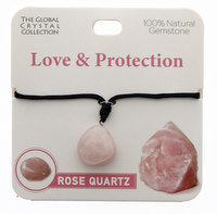 Gemstone Jewelry 1: Love & Protection necklace natural gemstone