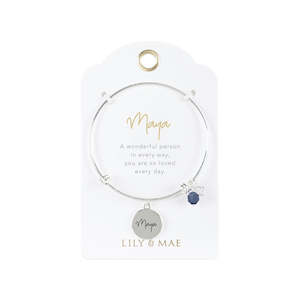 Maya - L&M Personalised Bangle