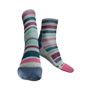 Yank Performance Merino Quarter Sock | Mismatched Seabreeze