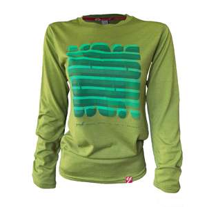 Boyfriend Tee Long Sleeve  | Green