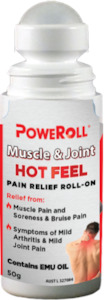 External Use: Poweroll Plus Hot Emu Oil 50ml