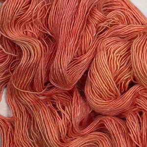 Wandering Sea Anemone ~ Merlin Fingering ~ Merino Linen singles