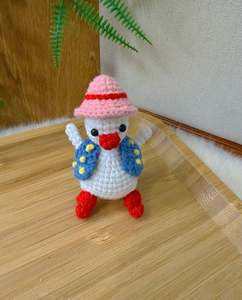 Dressing up Goose Key Charm