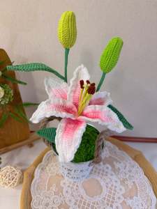 Lily Garden Pot
