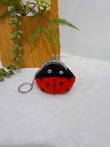 Crochet Bags: Ladybird Coin Purse