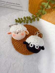 Sheep Head Key Charm