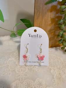 Micro Crochet Jewellery: Wee Flower Earrings