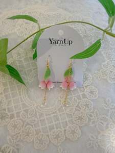 Spring Lily of the Valley Earrings