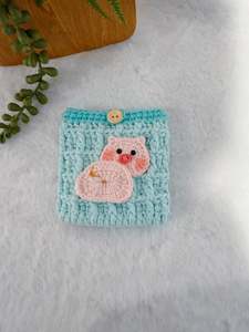 Crochet Bags: Waffle Card Purse