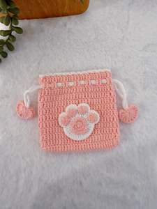 Crochet Bags: Cutie Paw Mini Purse