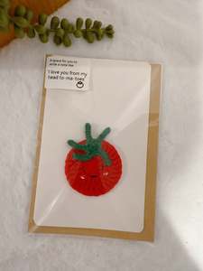 Tomato Greeting Card