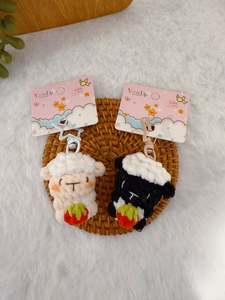 Crochet Decoration: Pocket Lamb Charm