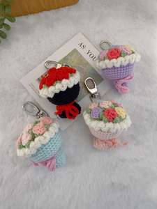 Roses Posy Key Charm