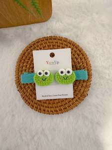 Froggy Baby Hair Clips
