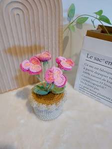 Pansy Flowers Pot Decoration