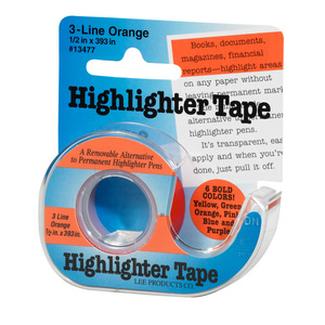 Products: Highlighter Tape - Orange - Yarnz