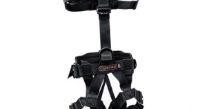 352B Padded Lightweight Assault Full Body Harness with rear waist pad D ring. (Sizes S-XL)