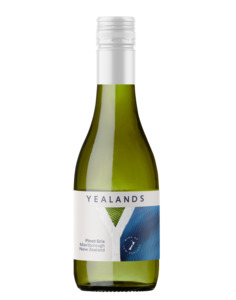 187ml Bottle: Yealands Pinot Gris 187ml x 24
