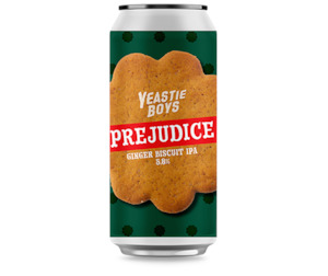 Deliciously Irreverent Beer: Prejudice - Ginger Biscuit IPA - 5.8%