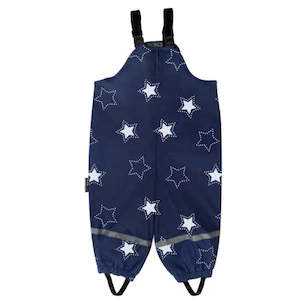 Clothing: Silly Billyz - Waterproof Overalls - Star Medium