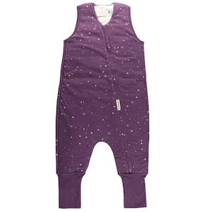 Clothing: Woolbabe - Duvet Sleeping Suit - Twilight Stars