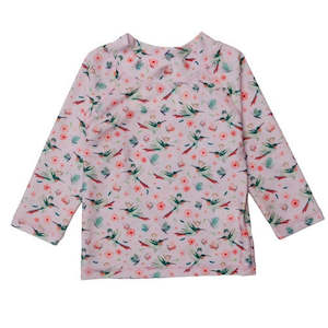 Clothing: Nestling - Swim Rash Vest - Hummingbird