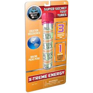 Stem Toys: Super Secret Test Tubes - X-Treme Energy