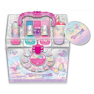 Accessories: Hot Focus - Carry All Cosmetic Case - Butterfly