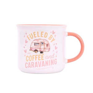 Accessories: Splosh - Caravan Mug - Fueled By Coffee
