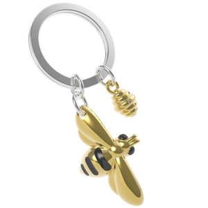 Accessories: Metalmorphose - Keychain - Gold Bee