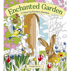 Books: Enchanted Garden - A Colour By Numbers Adventure