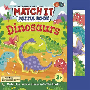 Books: Match It Puzzle Book - Dinosaurs