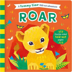 Books: A Tummy Time Fold Out Adventure - Roar
