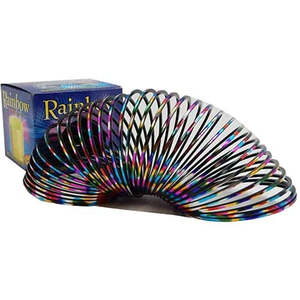 Activities: Rainbow Slinky Magic Spring