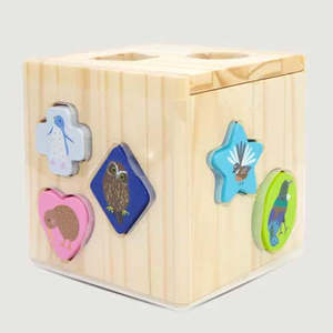 Baby: Moana Road - Shape Sorter - NZ Birds