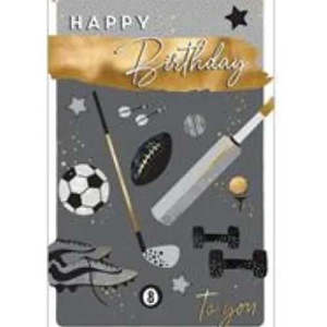 Cards Invitations: Birthday Card - Sports - Happy Birthday To You