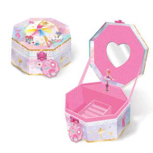 Decor: Hot Focus - Ballerina Musical Jewellery Box