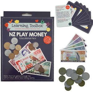 Educational Toys: NZ Play Money - Educational Pack